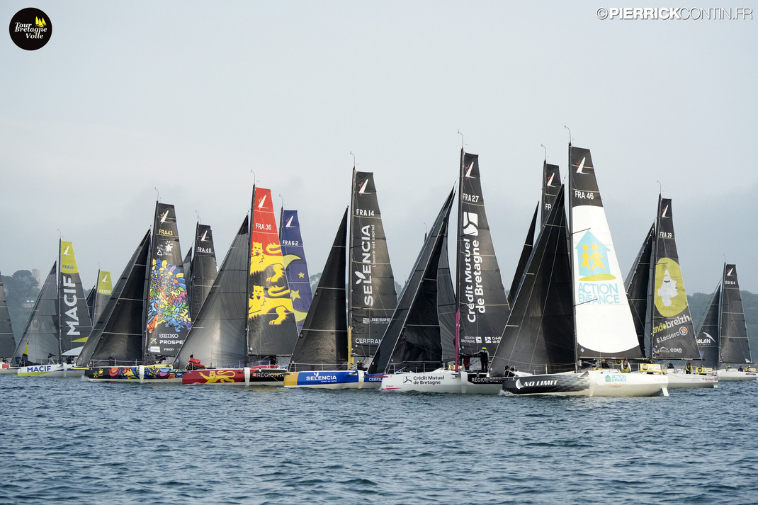 TOUR DE BRETAGNE A LA VOILE 2025 : Vendredi 13 Juin  Â© Pierrick Contin