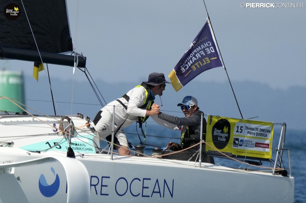 TOUR DE BRETAGNE A LA VOILE 2025 : Lundi 16 Juin  Â© Pierrick Contin