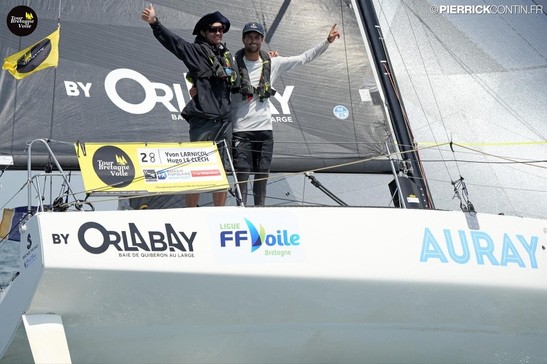 TOUR DE BRETAGNE A LA VOILE 2025 : Samedi 21 Juin Â© Pierrick Contin