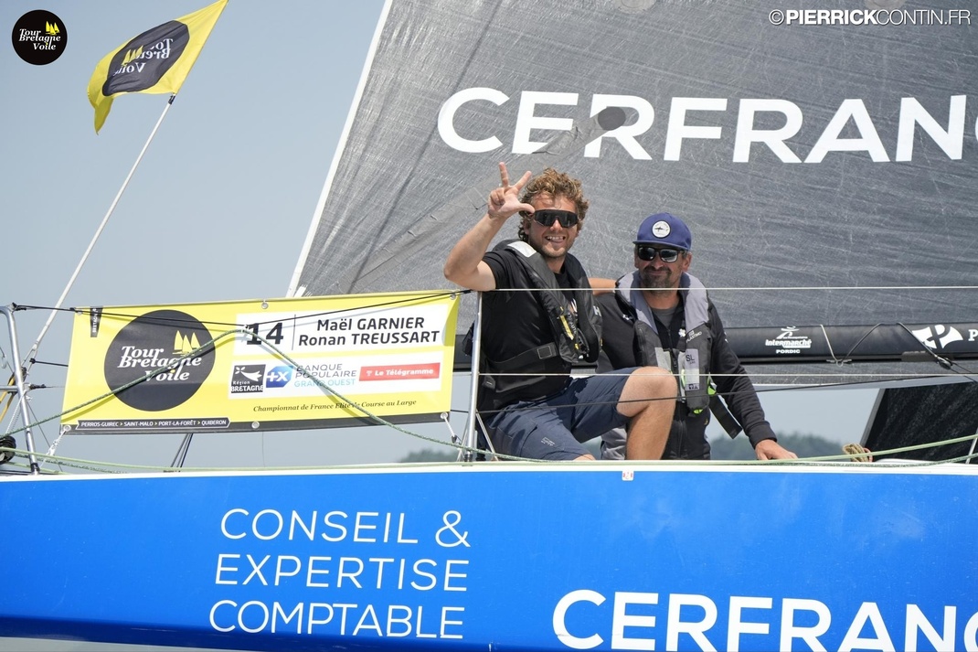 TOUR DE BRETAGNE A LA VOILE 2025 : Samedi 21 Juin Â© Pierrick Contin