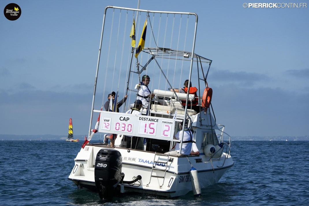 TOUR DE BRETAGNE A LA VOILE 2025 : Mardi 17 Juin  Â© Pierrick Contin