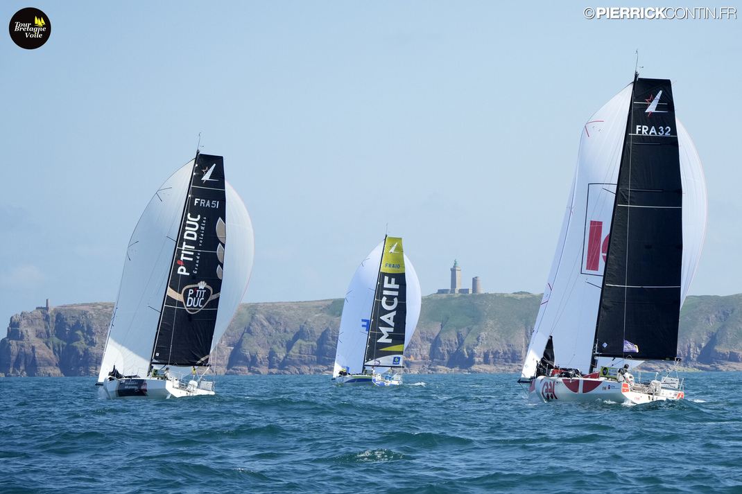 TOUR DE BRETAGNE A LA VOILE 2025 : Dimanche 15  Juin  Â© Pierrick Contin