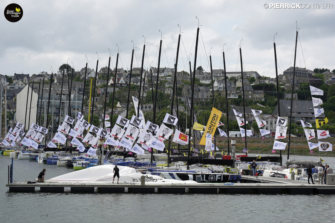 TOUR DE BRETAGNE A LA VOILE 2025 : Ambiance - Jeudi 12 juin 2025 Â© Pierrick Contin