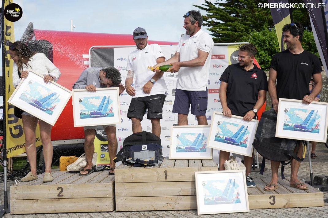 TOUR DE BRETAGNE A LA VOILE 2025 : Dmanche 22  Juin Â© Pierrick Contin